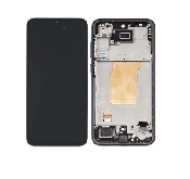 display cu touchscreen si rama samsung galaxy a35 5g sm-a356b oem gh82-34221a navy