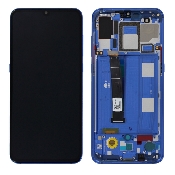 display cu touchscreen si rama xiaomi mi 9 ocean blue oem m1902f1g